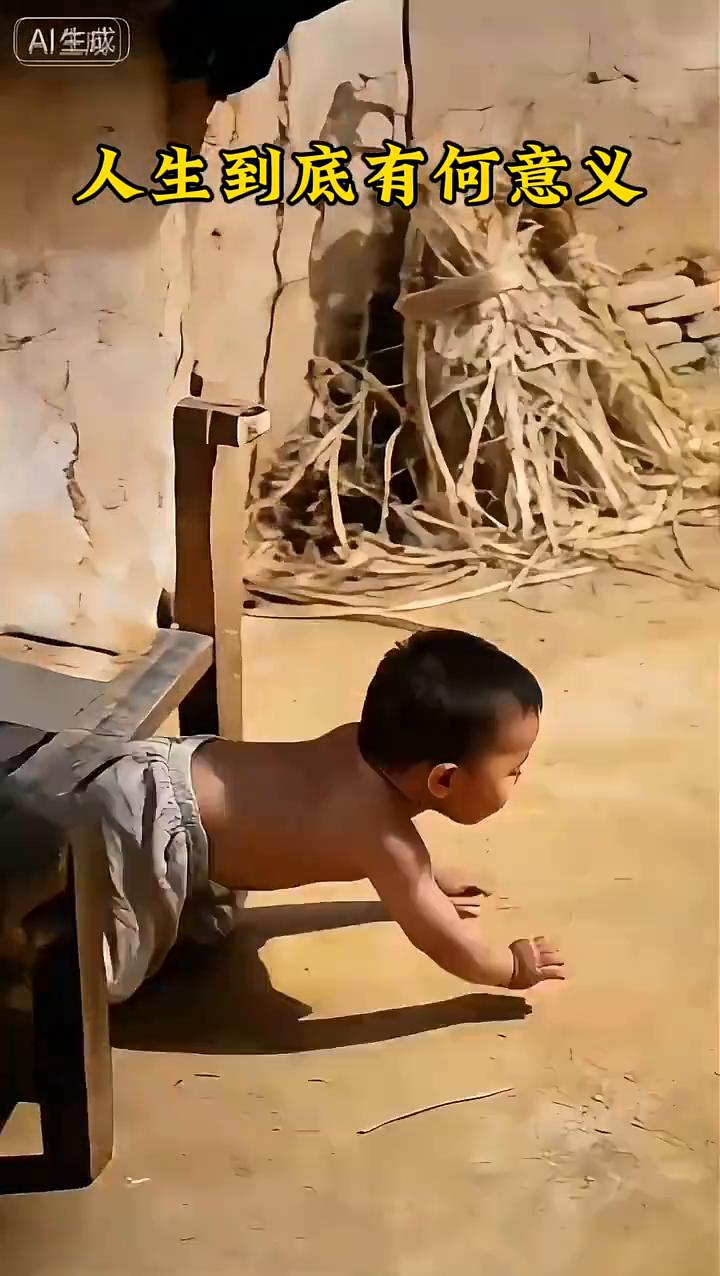 人生到底有何意义？
人生到底有何意义？