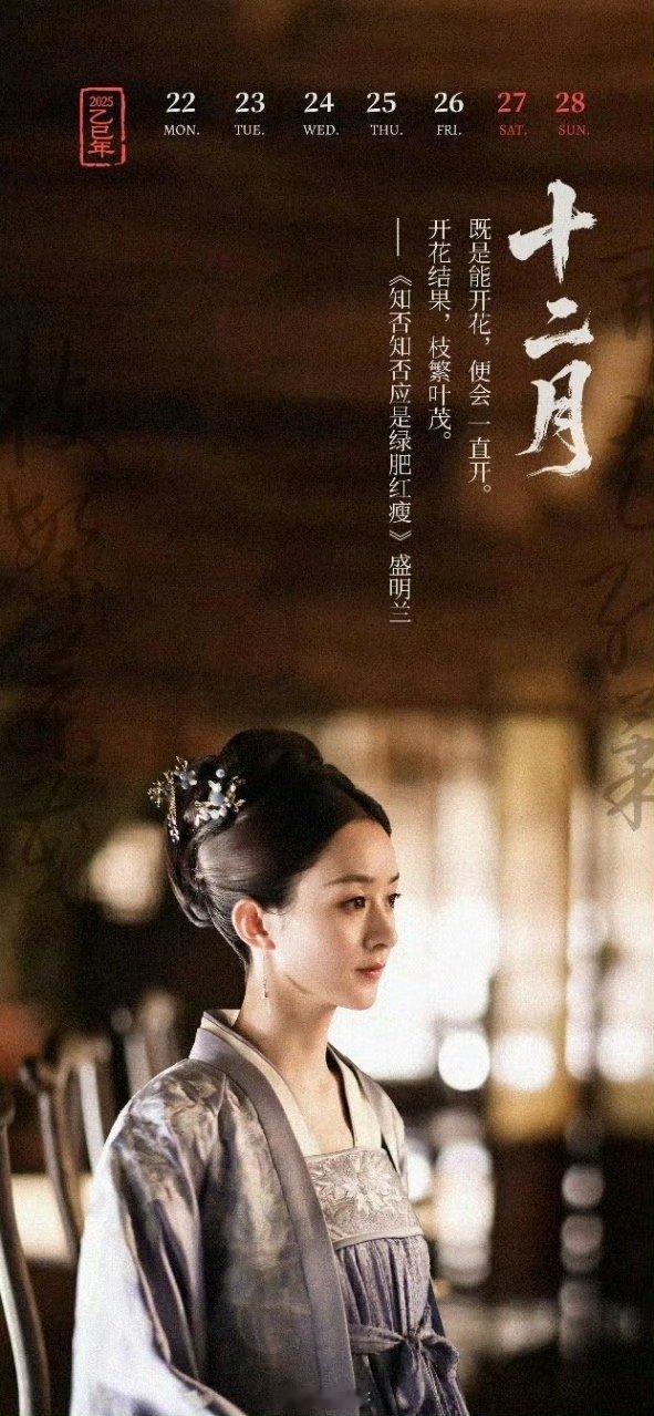 赵丽颖工作室发盛明兰剧照哇塞，看了赵丽颖工作室发的盛明兰海报，有种想要回看《知否