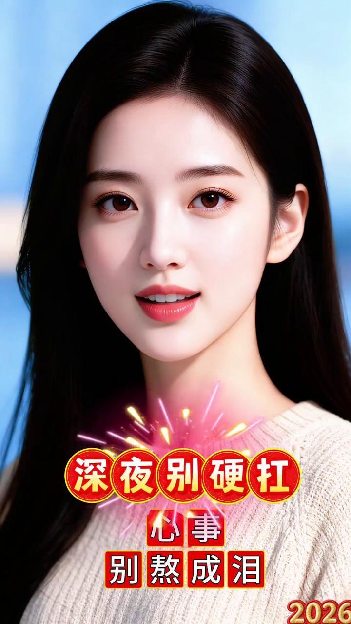 深夜别硬扛心事，别熬成泪。
你是不是也在深夜里把心事熬成了眼泪？我们总在生活里跌