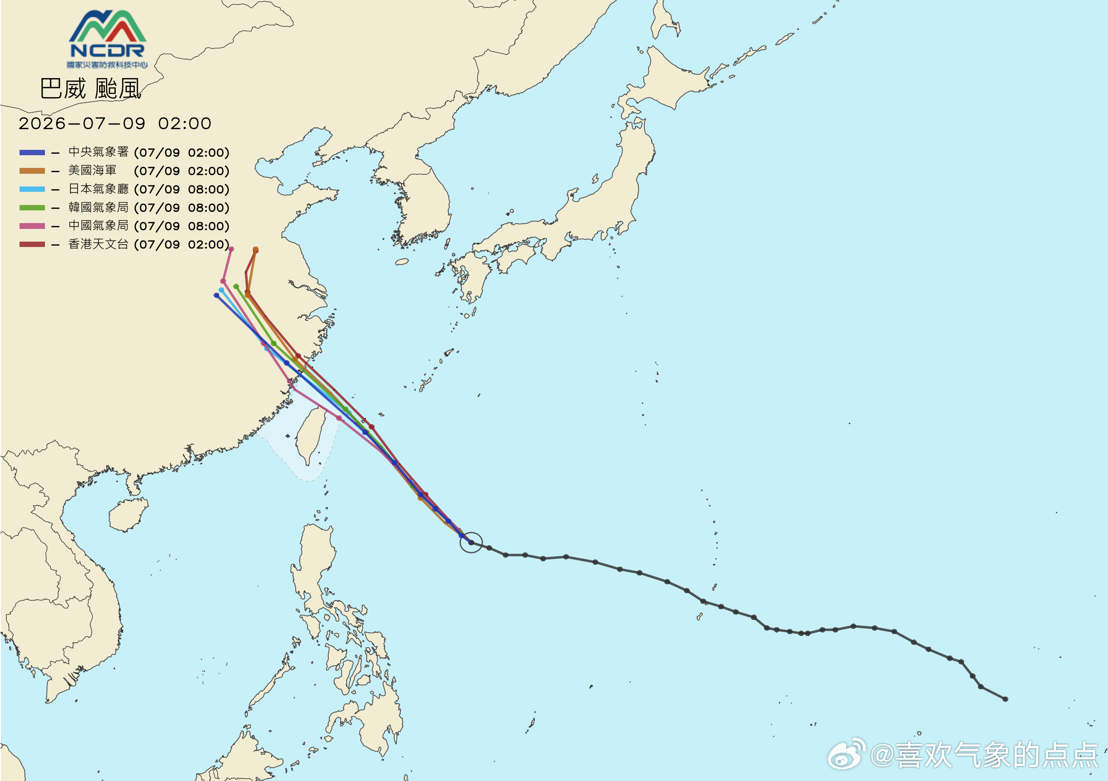 气象观察团 受台风“巴威”影响，10-14日，江南东部和北部、江汉、江淮、黄淮、