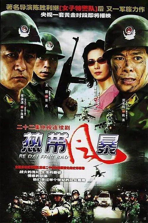 这个剧不错，《热带风暴》，二十多年前的军旅题材剧，讲武警部队的故事，有年代跨度，