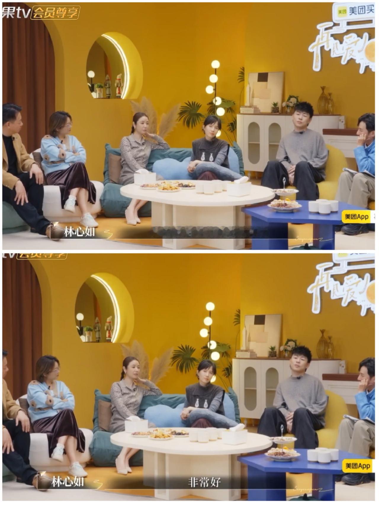 林心如一眼就看透何美延，
大为震撼，
这下梁淞该坐不住了，
梁淞一下子
秒变“家