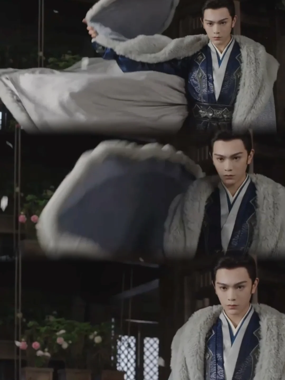 一个甩衣服的小动作，甩出“白无常”男主？
