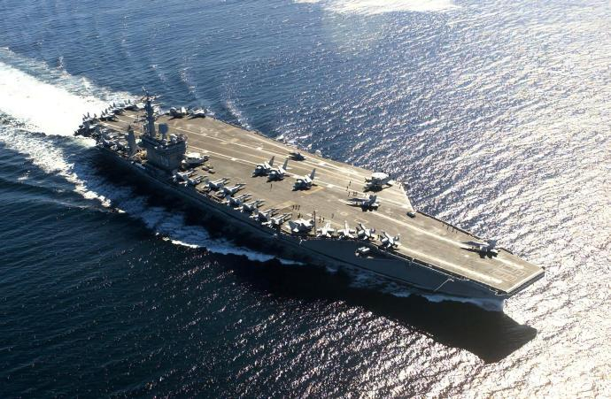 每天认识一件兵器 美国“尼米兹”级航空母舰“尼米兹”（Nimitz）级是美国海军