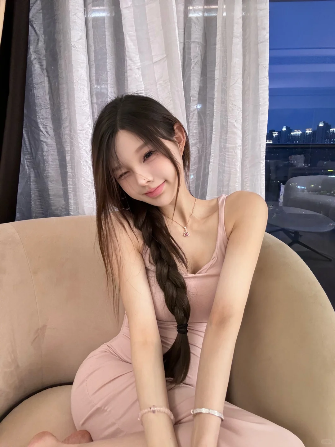 阴天的傍晚好温柔