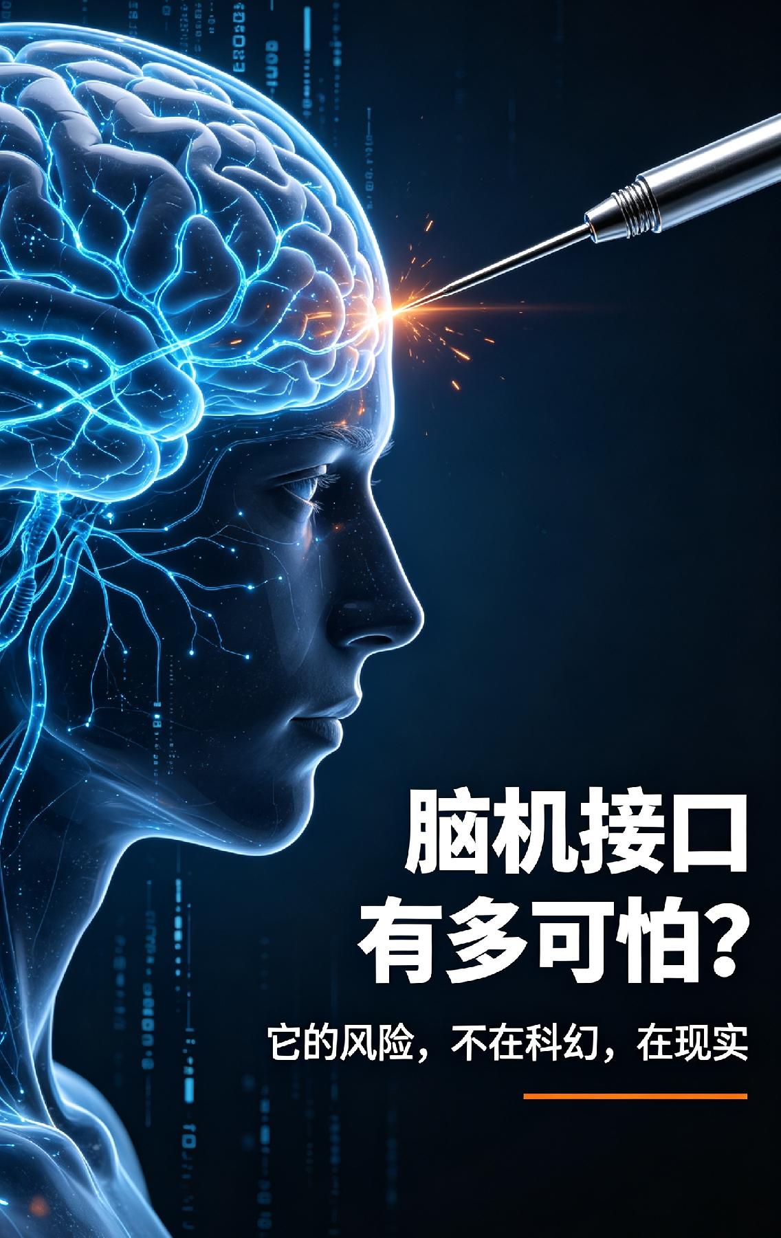 脑机接口飞速发展，它的可怕之处，不在科幻，而在现实。
 
科技一路狂奔，但很多人