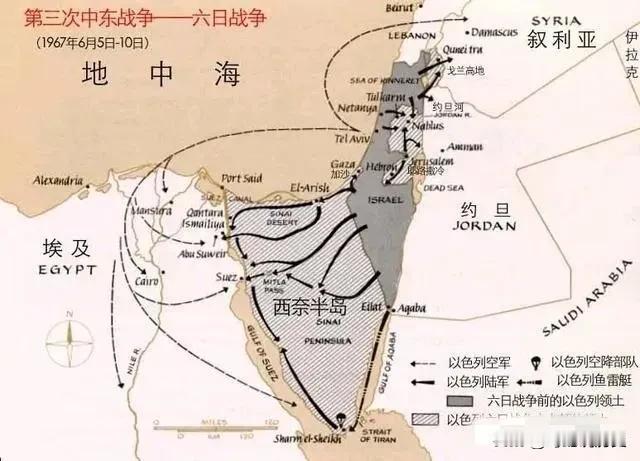 为什么全世界包括中国在内都在支持巴勒斯坦1967年边界?
大家可以看，1967年