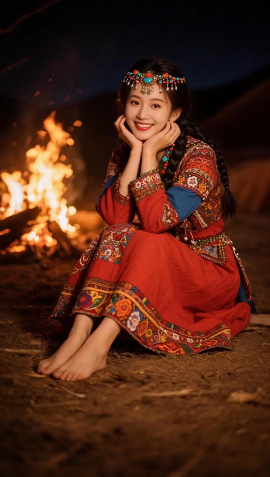 AI篝火民族风 随变ai随便玩