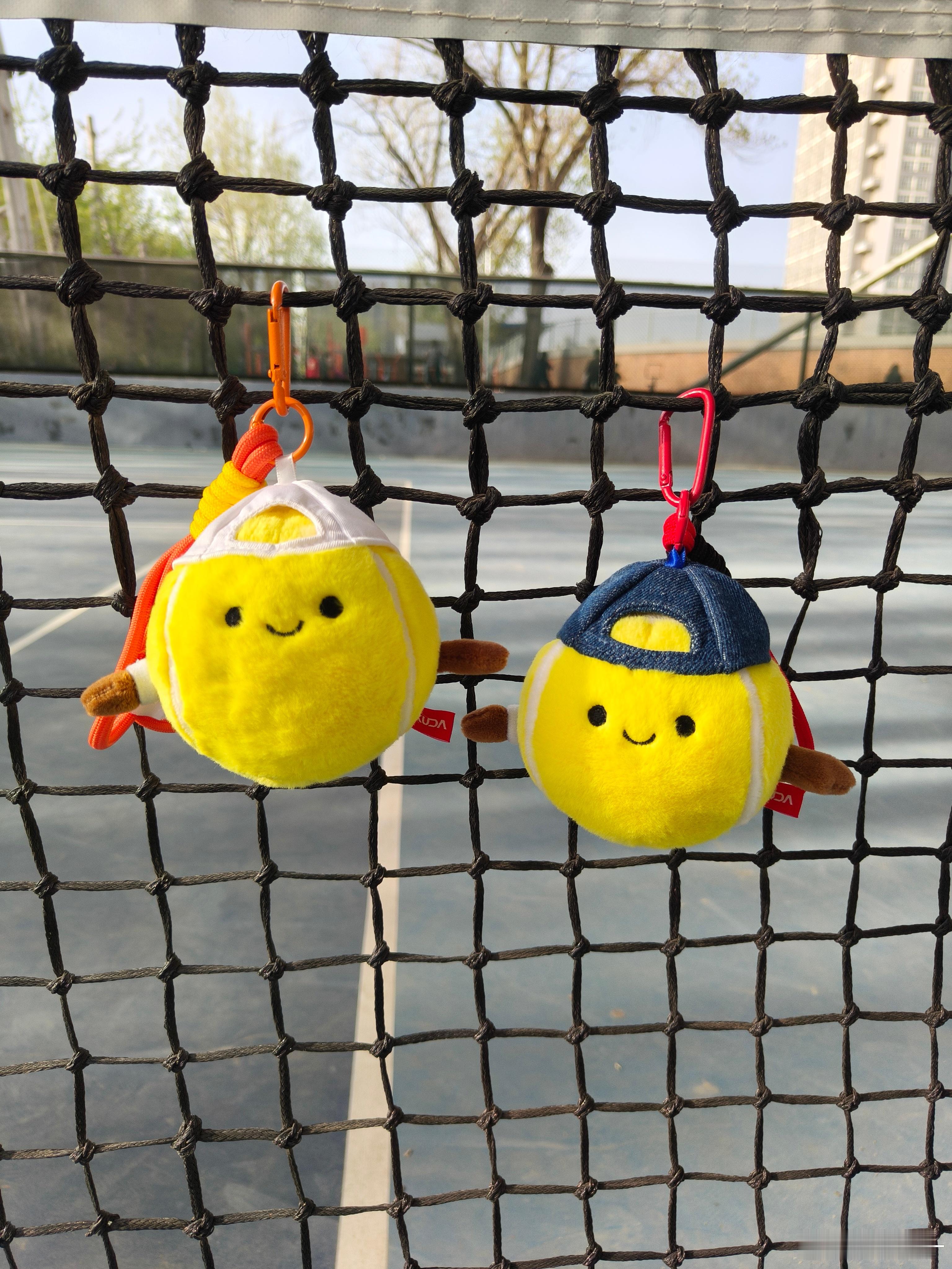 家人们转发+评论下边这条微博👇🏻，抽一个铁粉送网球小挂件！好看吧！！！！！w