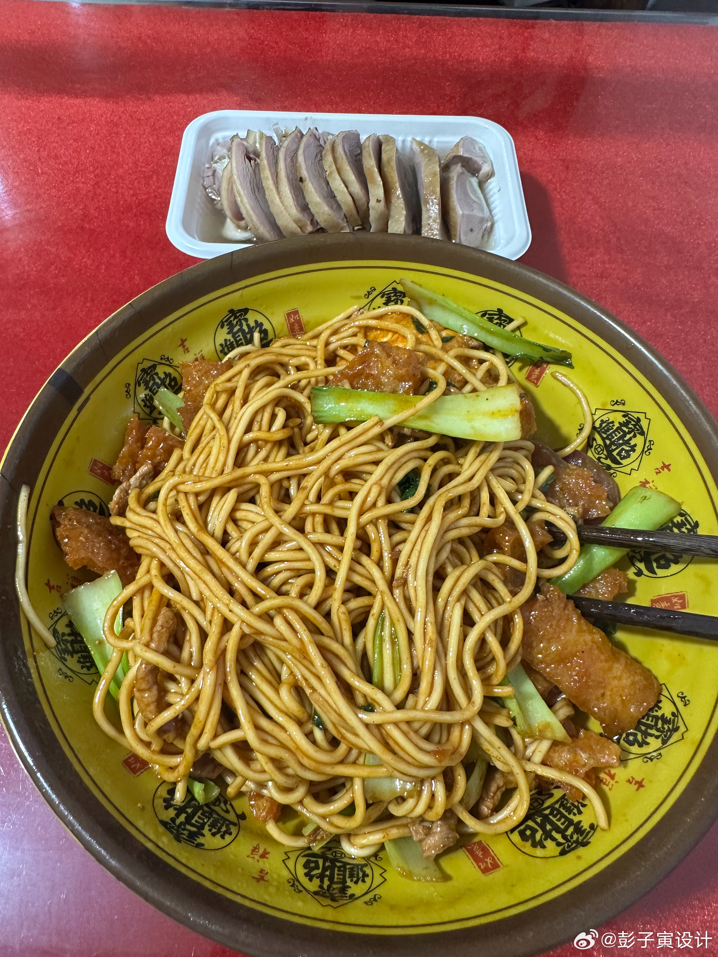 坐标 安德门 炳生面馆 三鲜炒面 南京·炳生面馆(小行路店)