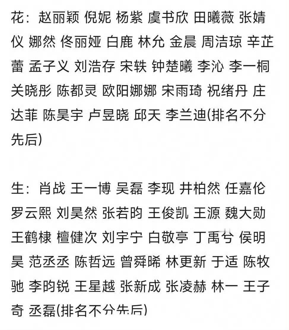 好家伙，每年微博之夜都是内娱人来的最全的 