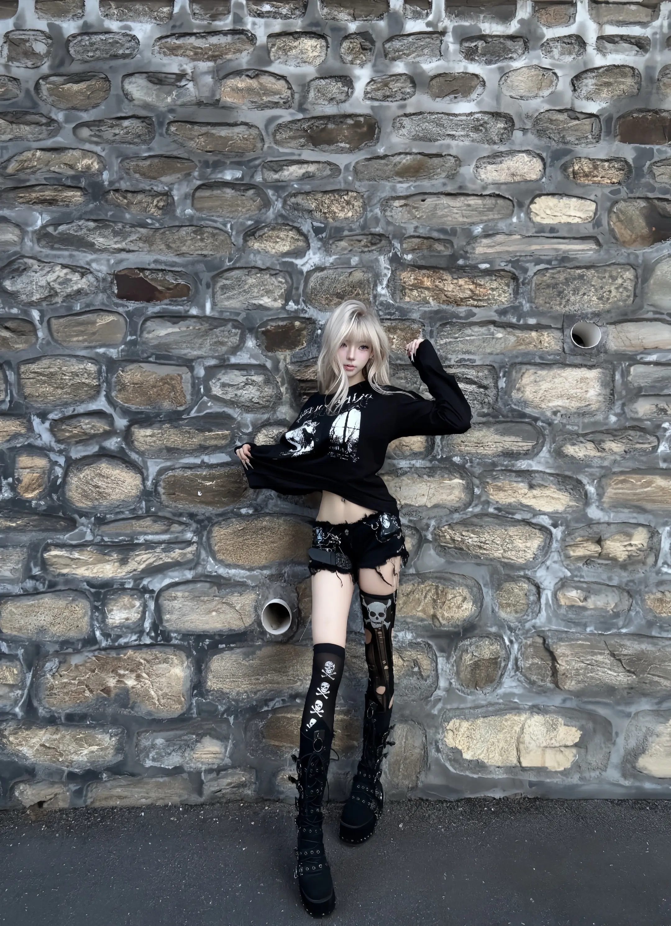 Darkness is my aesthetic. paikiootd