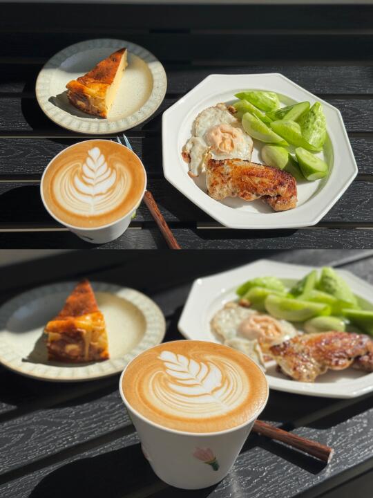 抓住早餐的晨光☀️