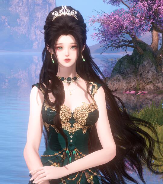 联动新头发-好温柔的公主盘发