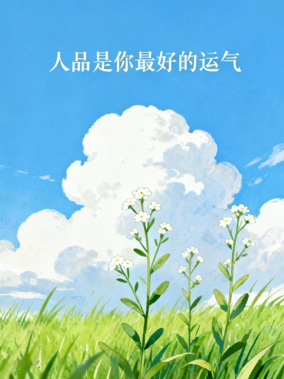 人品是你最好的运气,大家赞同吗?