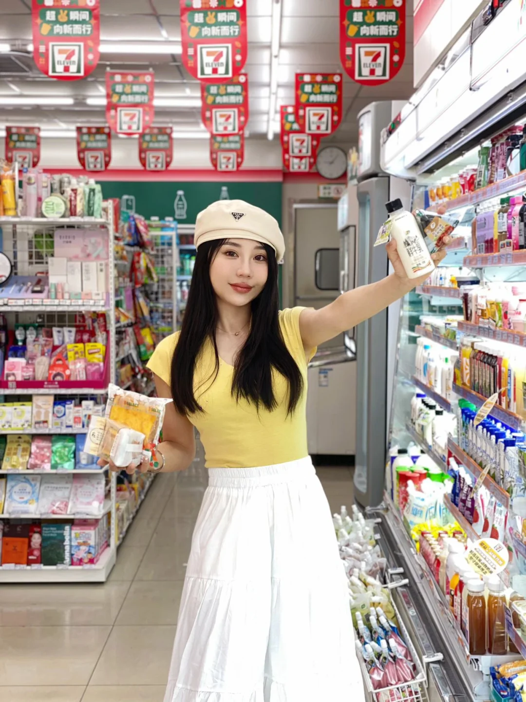便利店女孩集合！🏪拿下今日早午餐