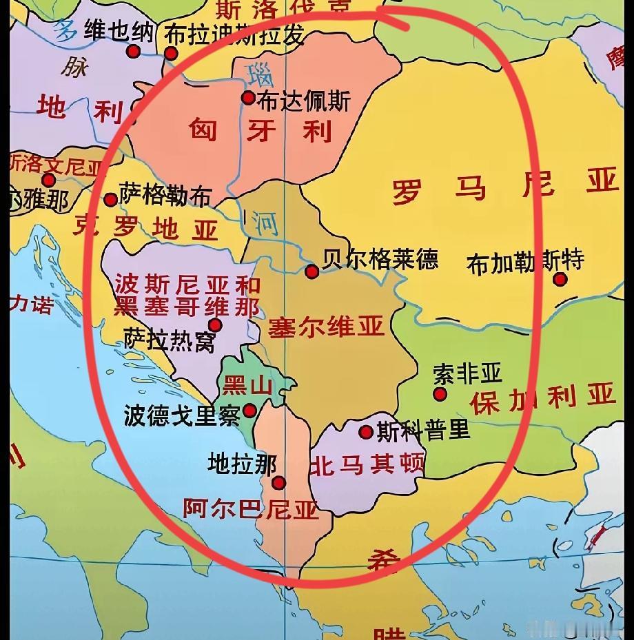 塞尔维亚的地理位置挺尴尬的，周围的国家都已经加入了北约，比如匈牙利，罗马尼亚，保