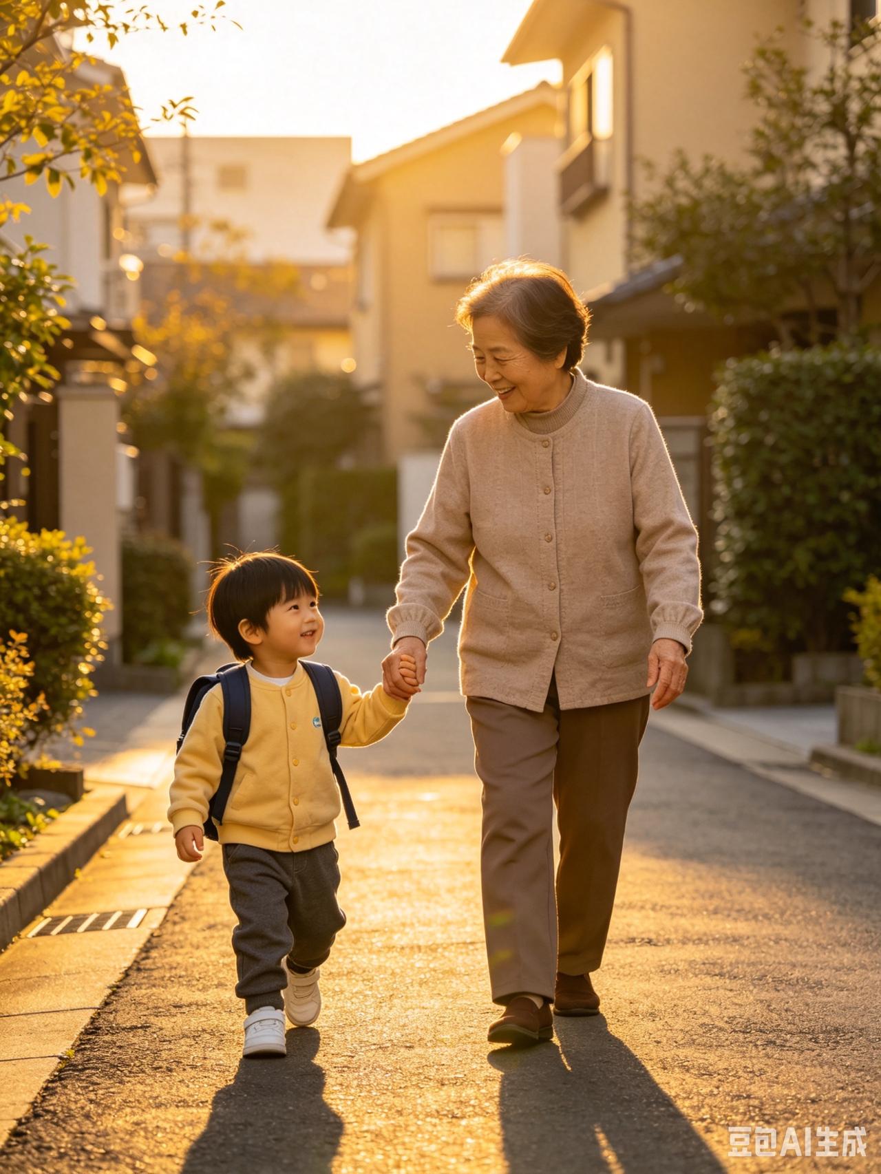 孙子刚上幼儿园，儿媳就给我找班上，刚开始生气，得知原因我笑了

我今年五十八岁，