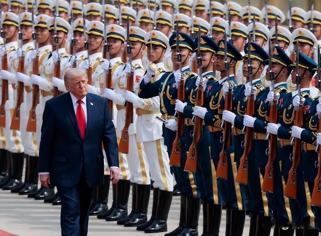 据媒体，中方超高规格接待美国总统特朗普，让特朗普感受到了尊重和荣幸。而中美元首会