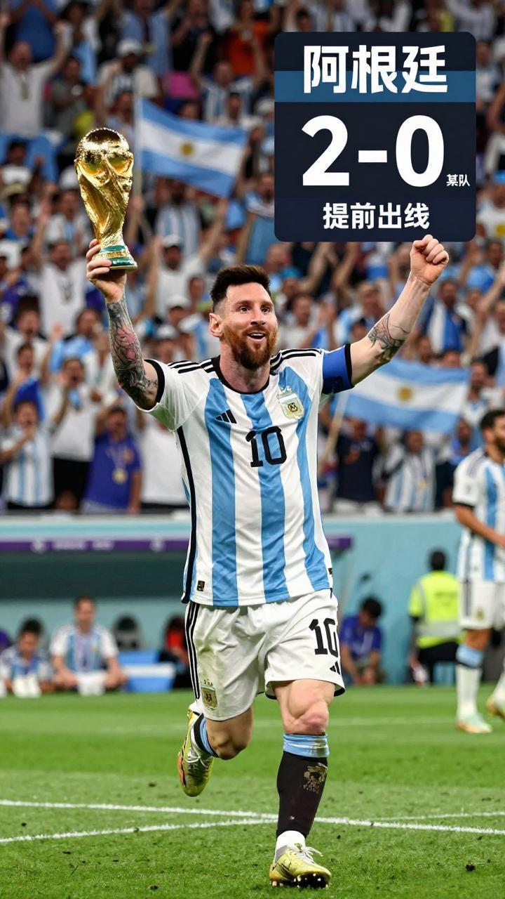39岁生日前夜，梅西双响封神！阿根廷2-0提前出线，独占世界杯历史射手王

北京