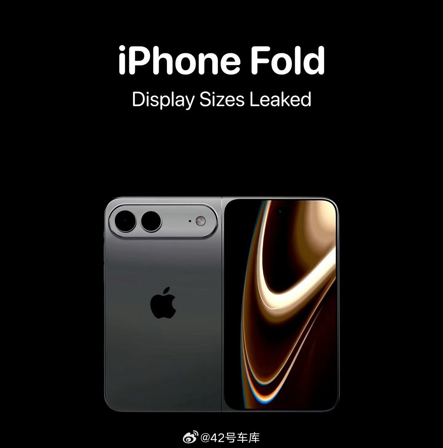 苹果最贵手机要来了苹果第一款折叠屏 iPhone Fold 9 月发布，预计 1
