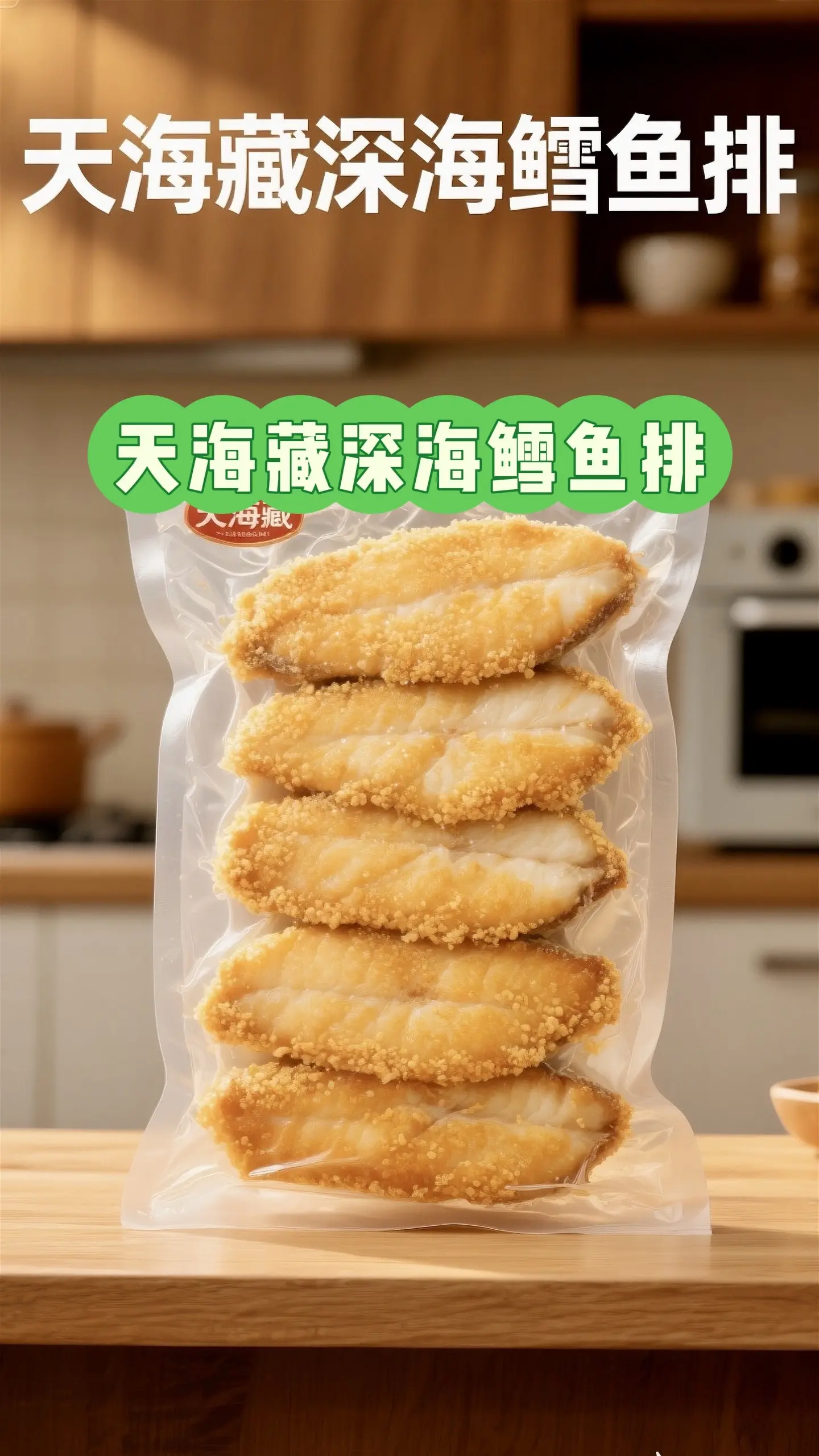 精选深海无污染鳕鱼，肉质细嫩，富含优质蛋白质和Omega-3脂肪酸，营...