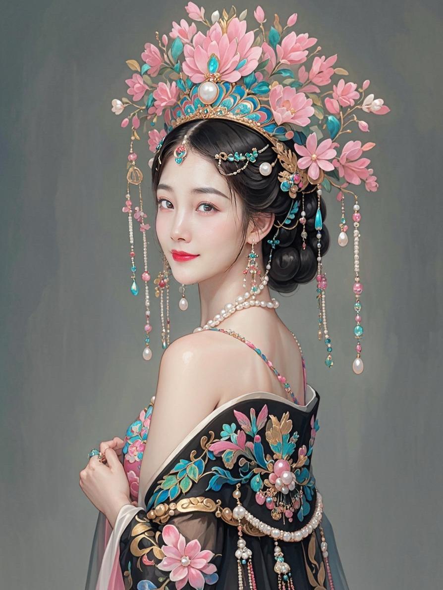 AI凤冠华服写真