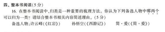 现在的中考语文题目难度也在逐年增加，往年一般都会考名著，但总体上难度不是很大，过