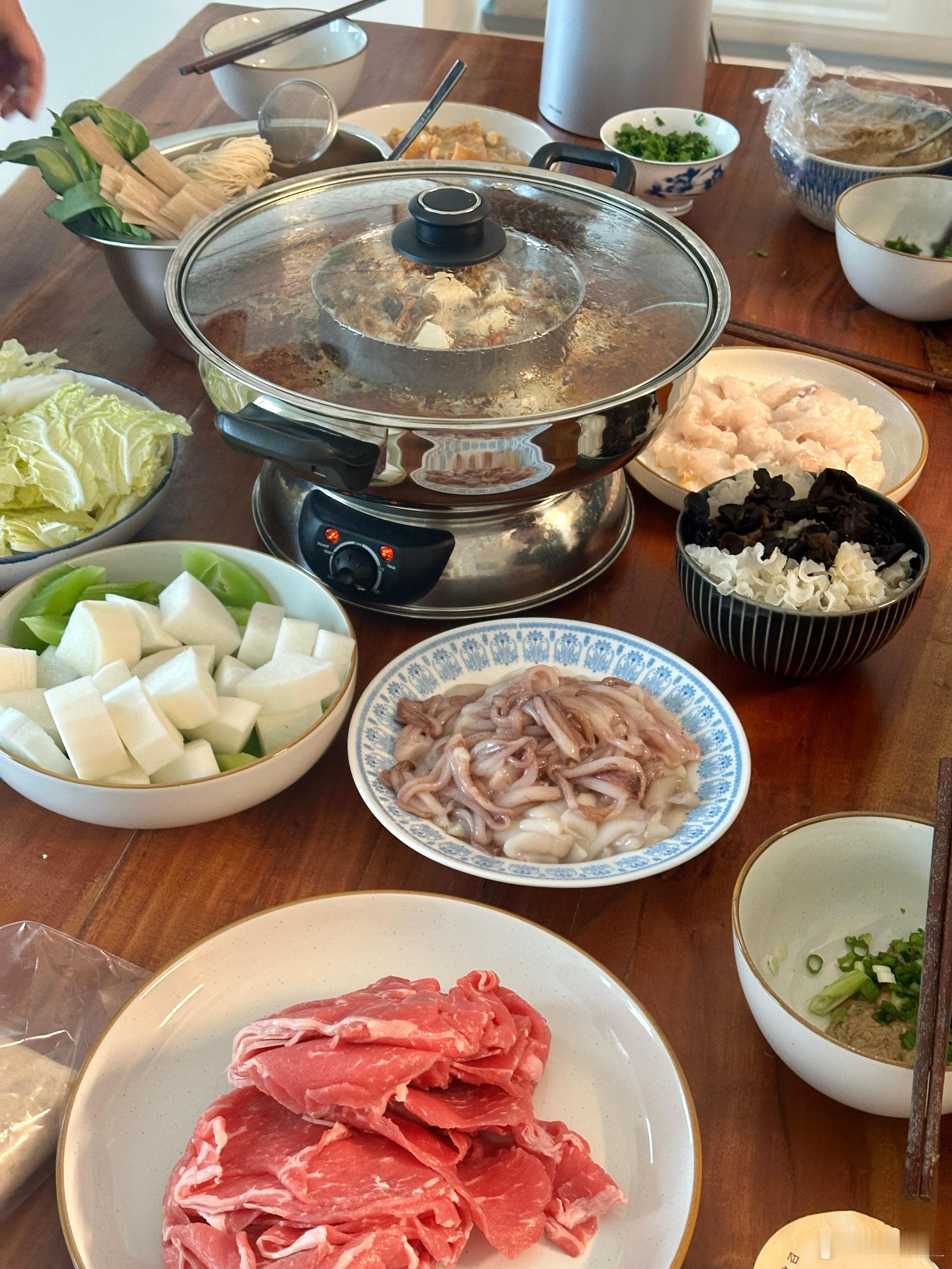 抗炎饮食day98⚠️连吃两顿火锅 科技与狠活NoNoNo早午餐：早起好冷的天，