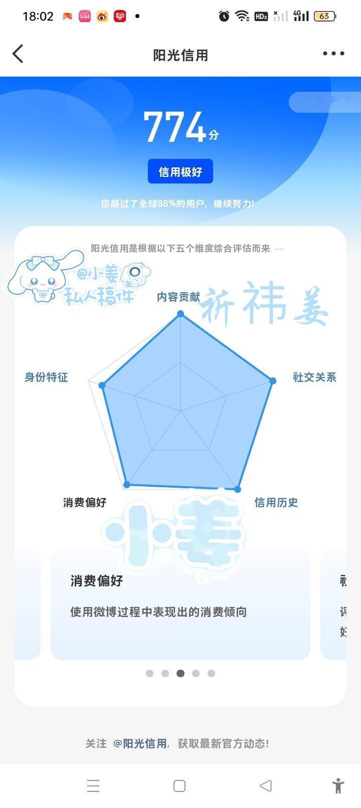阳光信用[超话] ☀️极好774！[太阳]给想➕ygxy分的宝子们互动！[太阳]