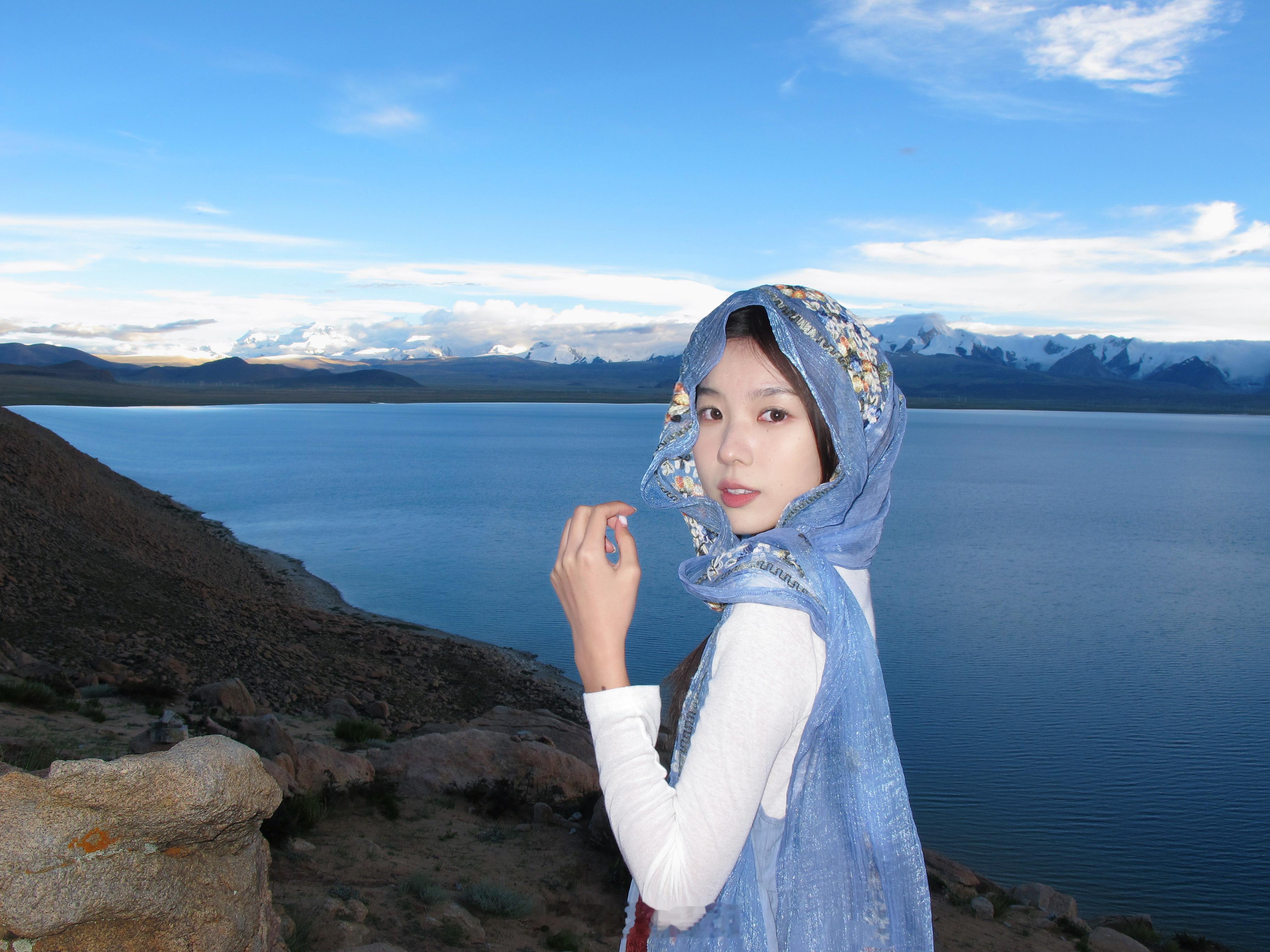 我向雪山圣湖许愿 