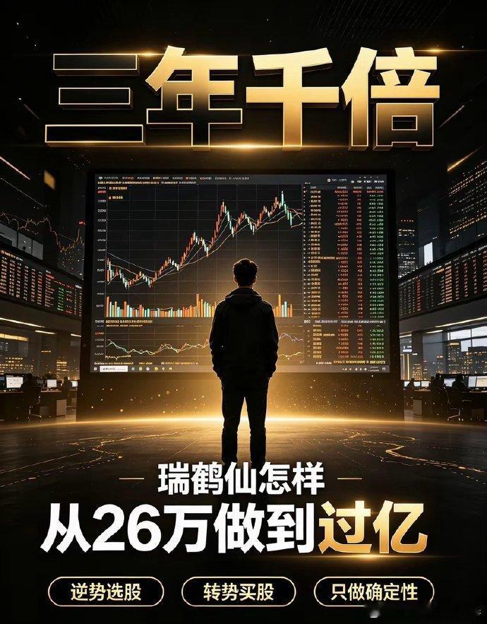 三年千倍！瑞鹤仙从26万到上亿的“熊市封神”之路，全是反人性的狠活你敢信吗？20