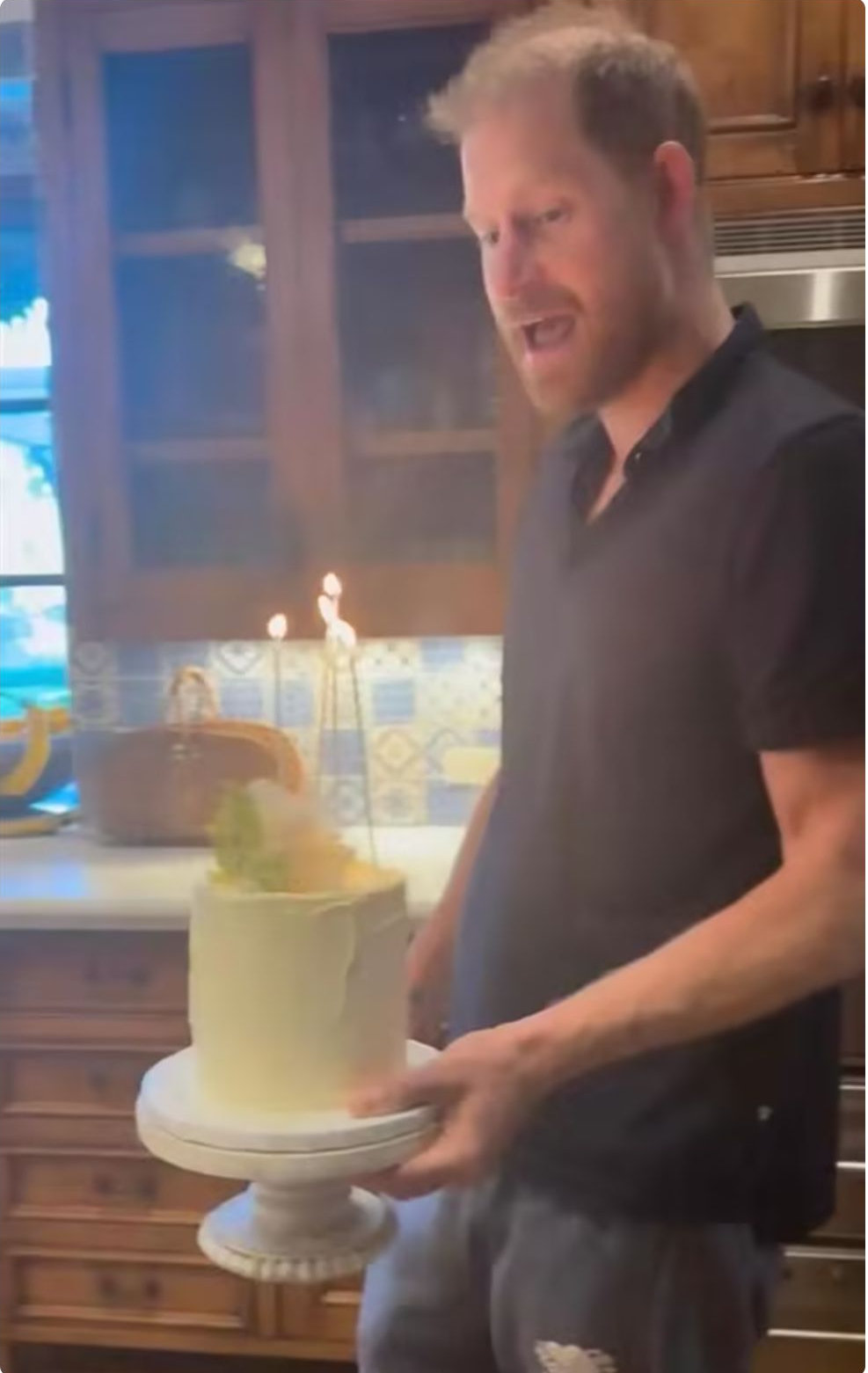 罕见豪宅内景！哈里梅根低调庆祝八周年，蛋糕蜡烛反常引全网热议 