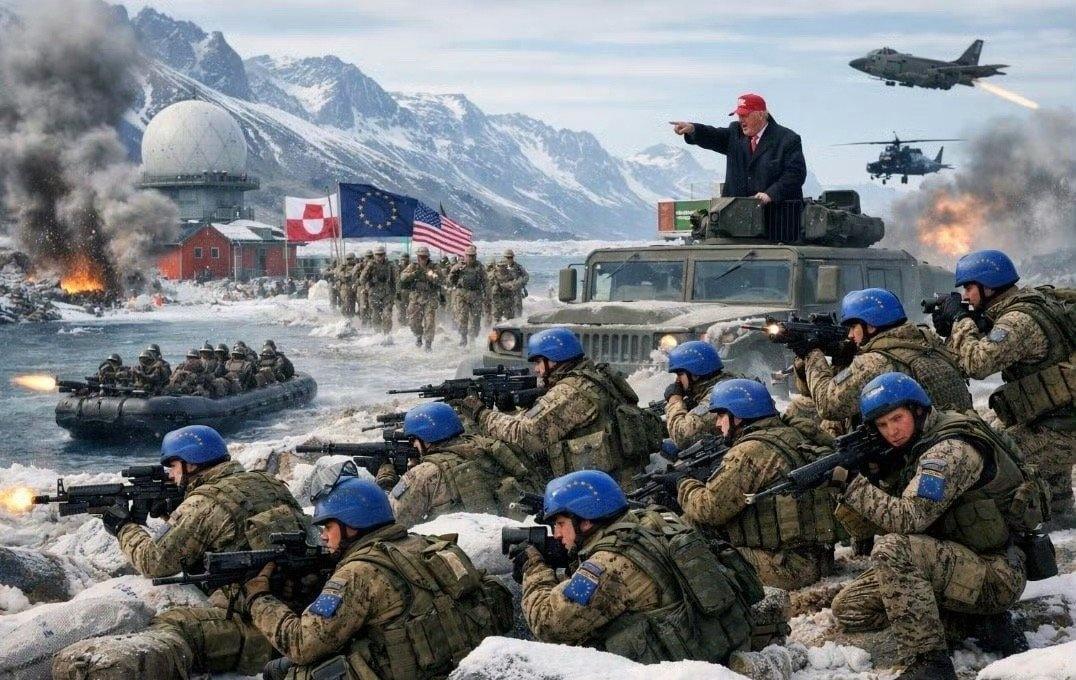 北约成员国有32个，欧盟有27个，昨天特朗普加征关税的只有8个，换言之，只有8个