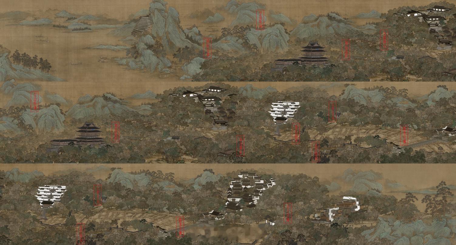 line+深度参与灵隐的新项目，图1/2为灵隐寺千岛湖燕山佛教文化园。图3为灵隐