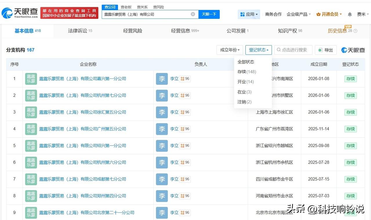 【Lululemon中国商业版图盘点 Lululemon中国现有超百家分支机构】