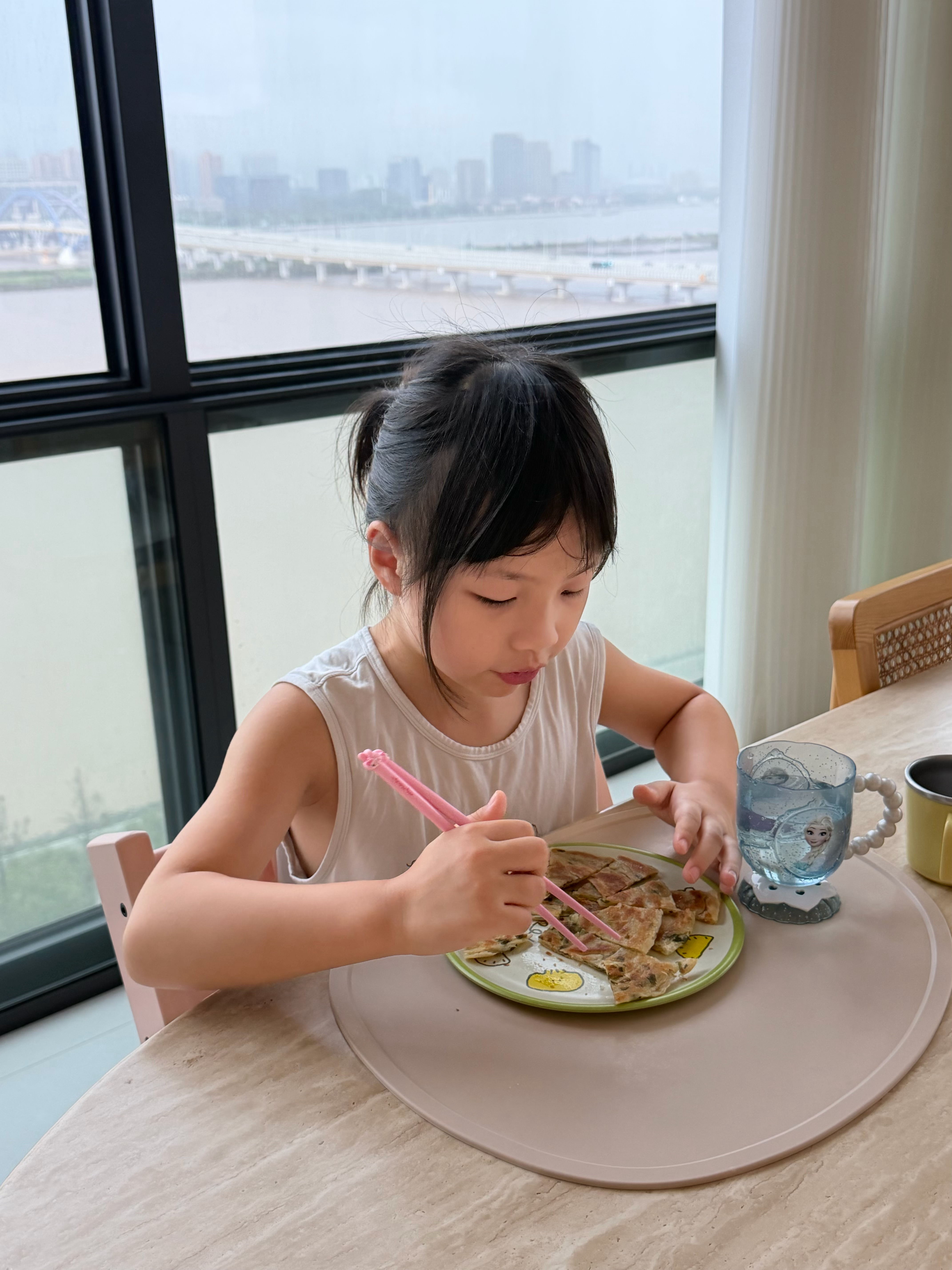 早早早依旧是淅淅沥沥的小雨阿丘起床后又对着窗外骂了2分钟哈哈哈哈她说：到底有完没
