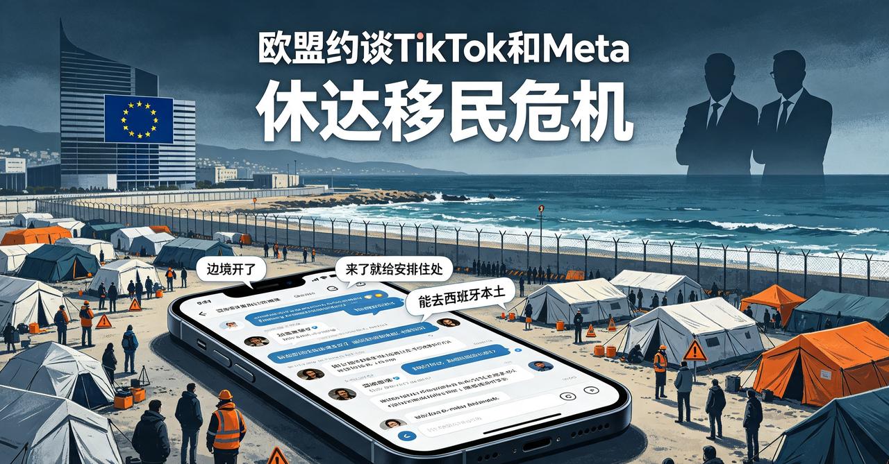欧盟委员会这次是真急了，直接约谈了TikTok和Meta。

事情得从西班牙那块
