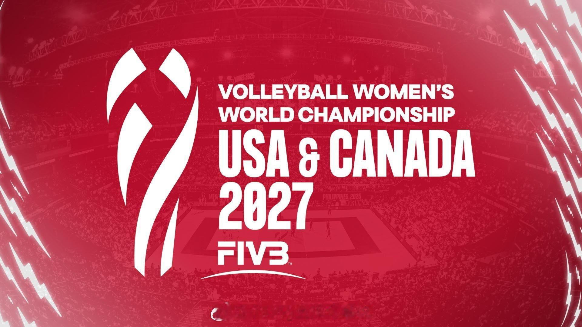 🌐 2027年女排世界杯主办城市🇺🇸 阿纳海姆🇺🇸 奥兰多🇨🇦 魁