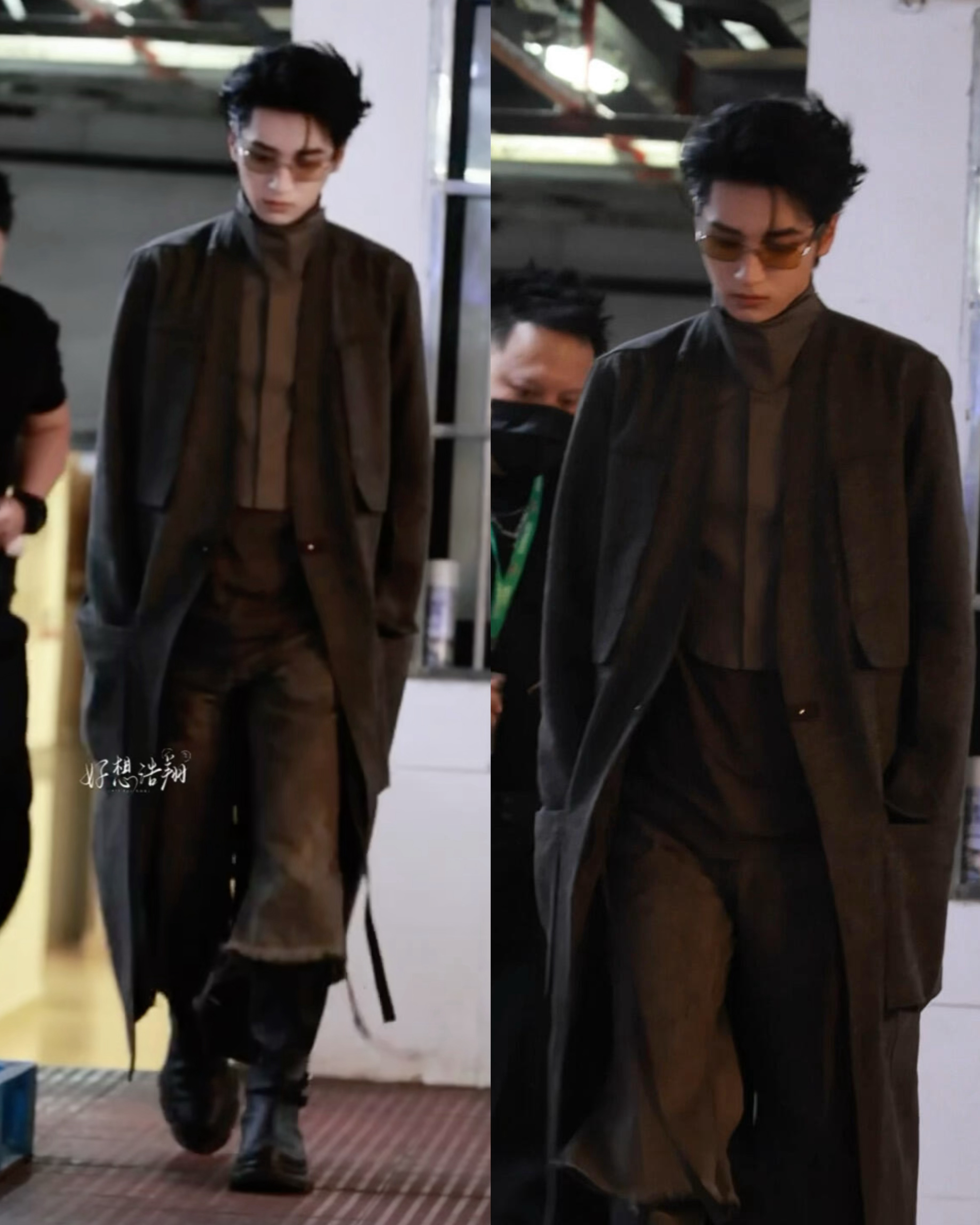 🧥👔👖：Rick Owens 26秋冬秀款👟：both严浩翔 yanst