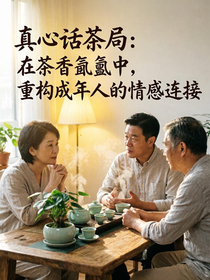 正文：
近日，一种名为“真心话茶局”的新型社交模式正在都市圈层中悄然兴起。区别于