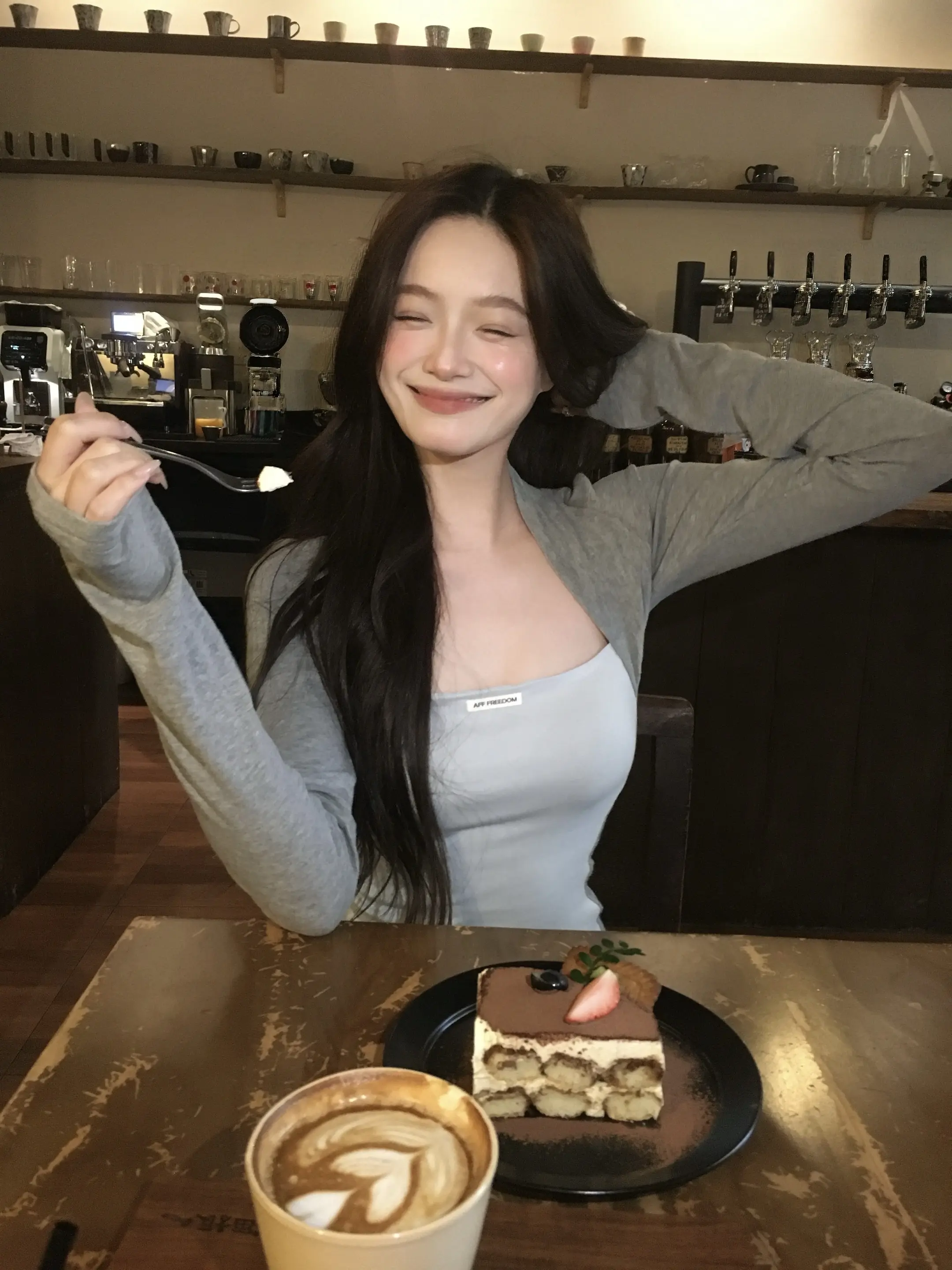 淡淡的就会顺顺的