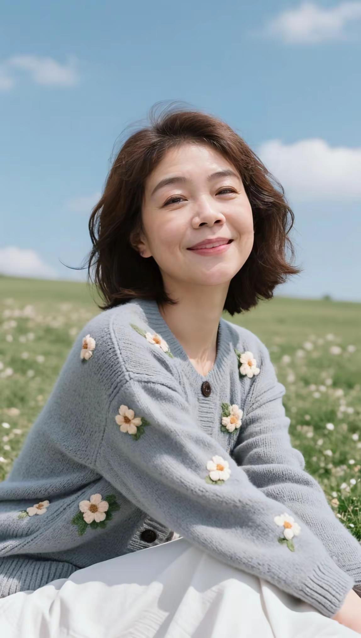 今日分享。AI田园清新写真