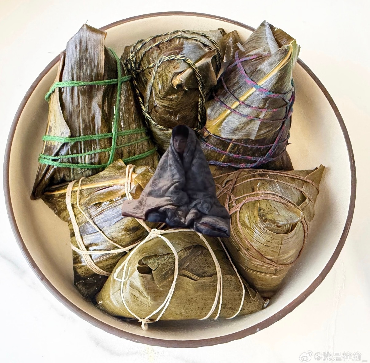 梓渝0706生日快乐 今天继续吃粽梓～ 