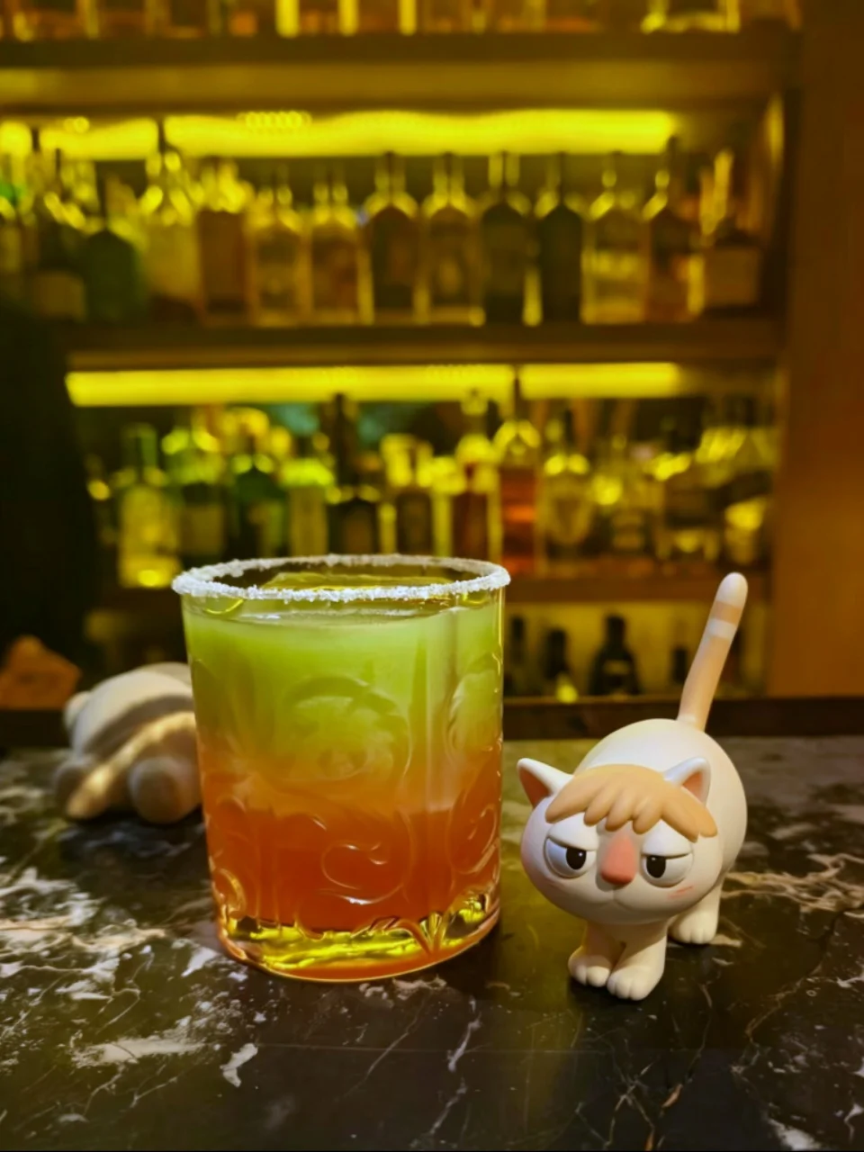 🍬红绿灯的颜色～这杯酒也太少女了