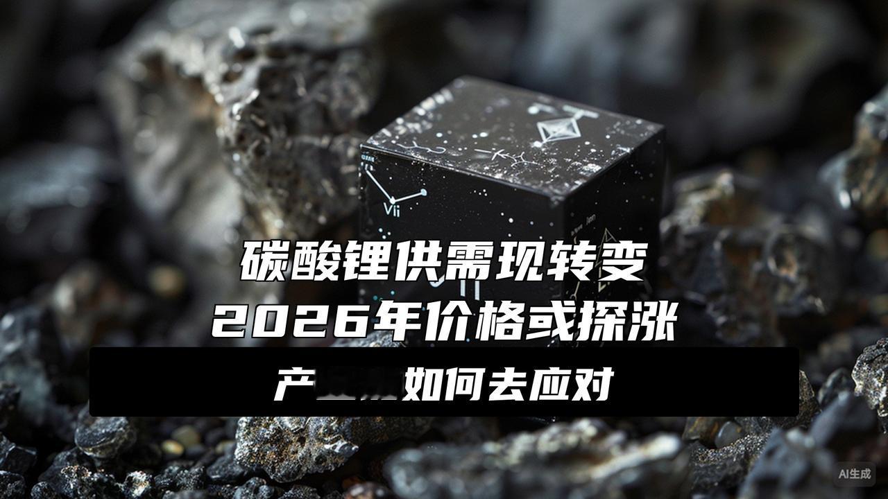 赣锋锂业董事长放话！2026年碳酸锂价格有望突破15万甚至20万元！
碳酸锂要飙