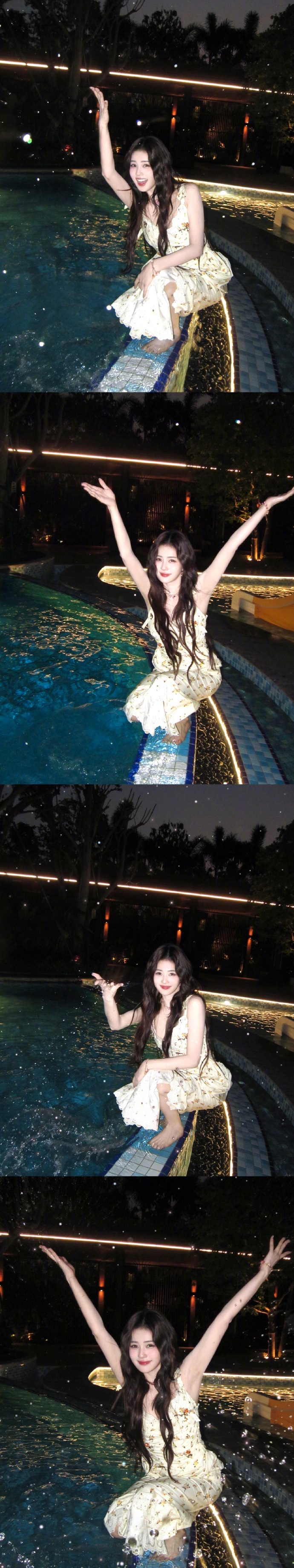 金鹤龙化的白鹿白桃奶冻妆白鹿夏日甜心感 白鹿夏日甜心感，金鹤龙化的白鹿白桃奶冻妆