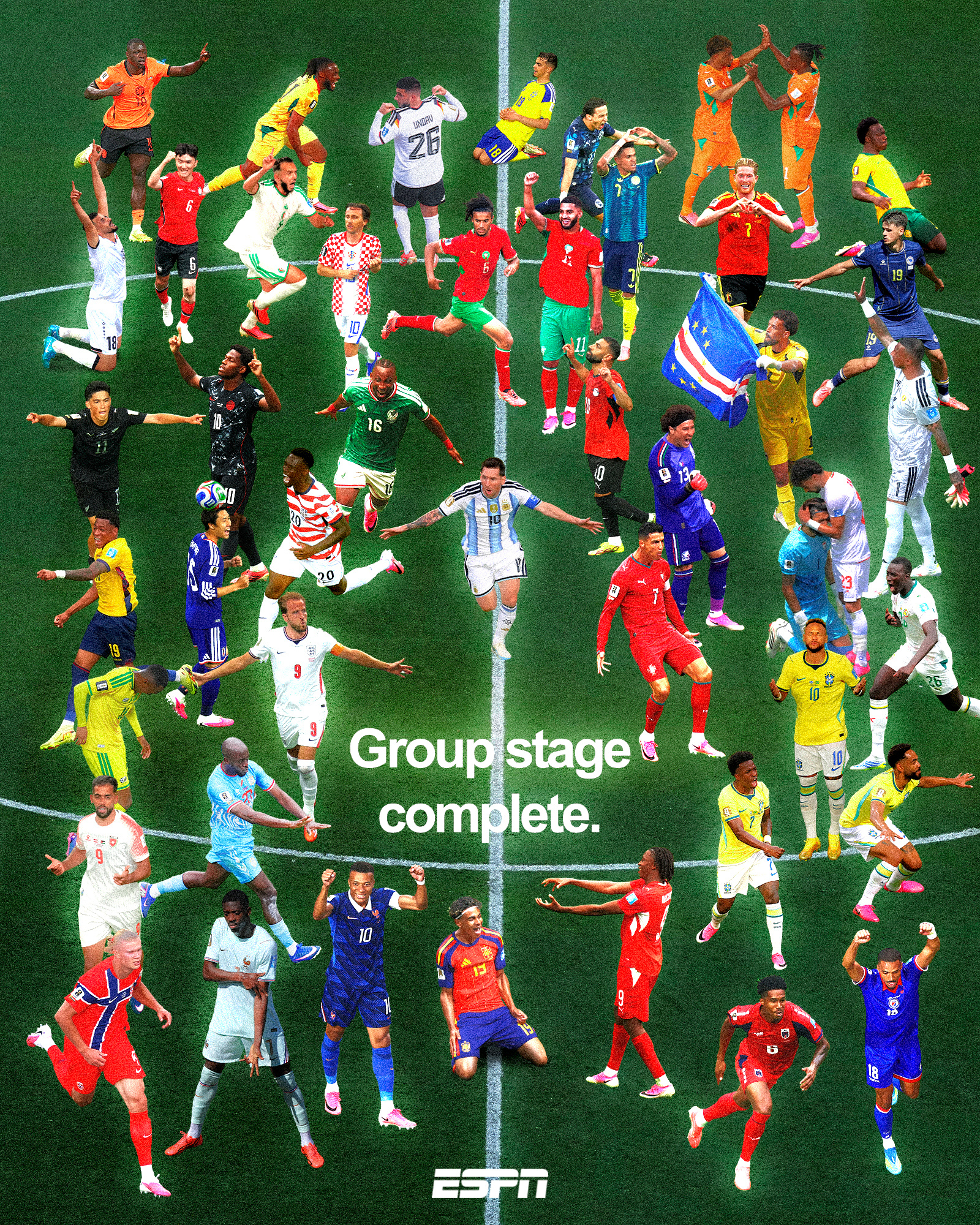 世界杯32强全名单世界杯32强对阵出炉 2026美加墨世界杯小组赛全部结束，32