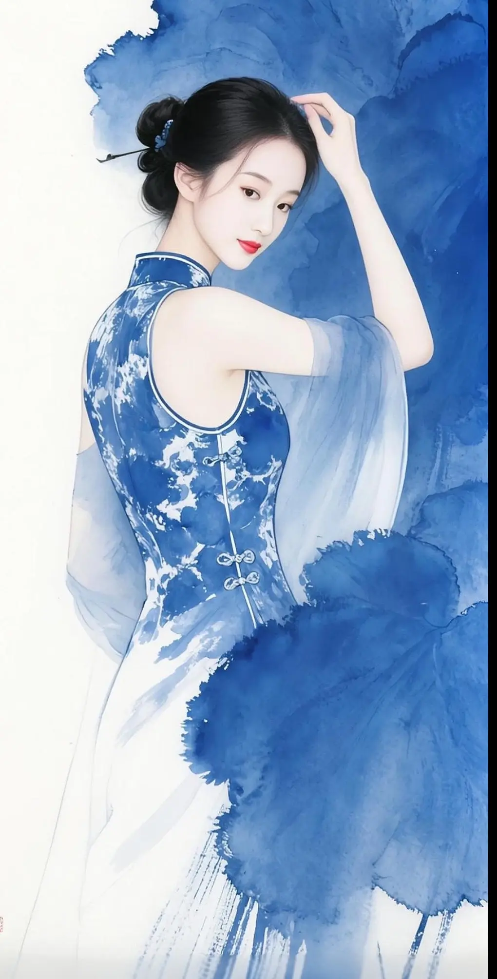 AI水墨工笔画 ai创作