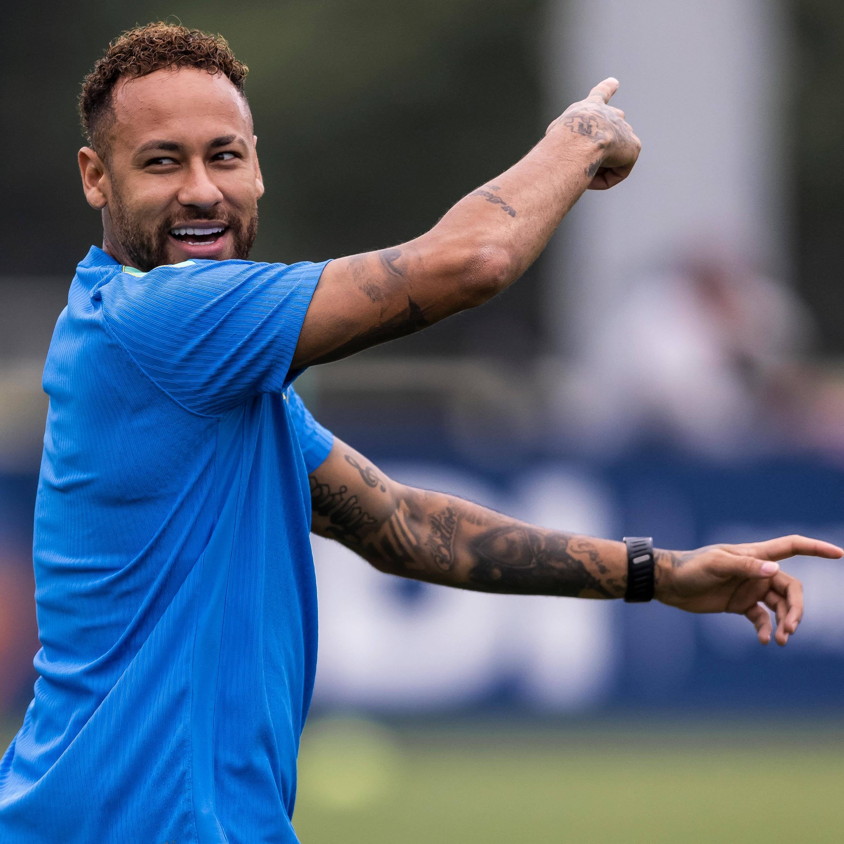 neymar 😆 HAPPINESS 😆开心训练内马尔